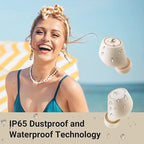 EDIFIER TWS1 Pro NEW Upgraded TrueWireless™ Earbuds, 8 Hours Playtime, BT v5.0 aptX, IPX5 - Ivory