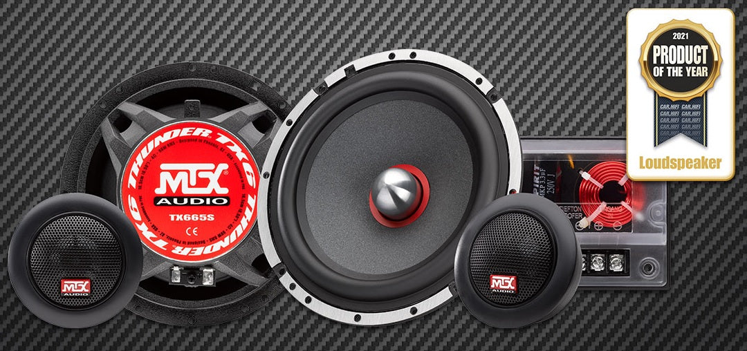 MTX TX665S TX6 Series 16.5cm 310W Component Speakers