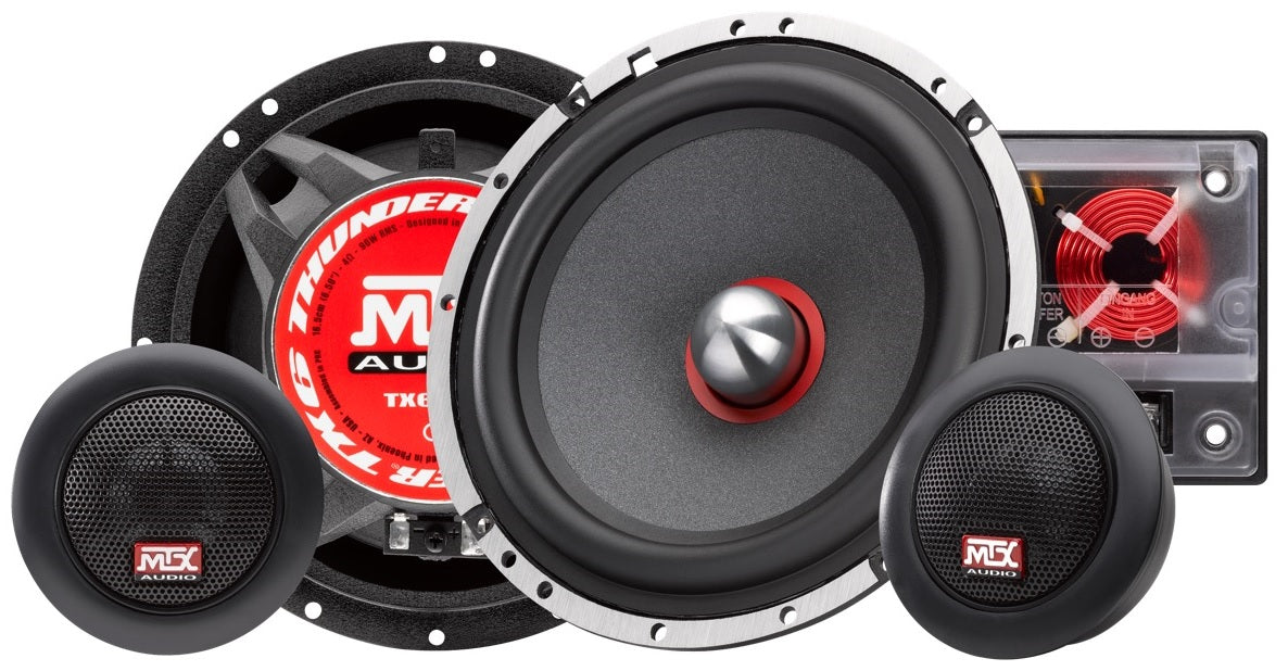 MTX TX665S TX6 Series 16.5cm 310W Component Speakers