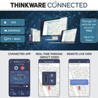 Thinkware U1000 Plus 4K UHD 2CH Front & Rear Dash Cam WiFi Bluetooth 64GB SD Card