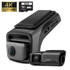 Thinkware U3000 PRO-2CH 4K Front & 2K Rear Dashcam, Built-In Radar & HDR, Bluetooth, Wifi, Super Night Vision, 64GB SD Card