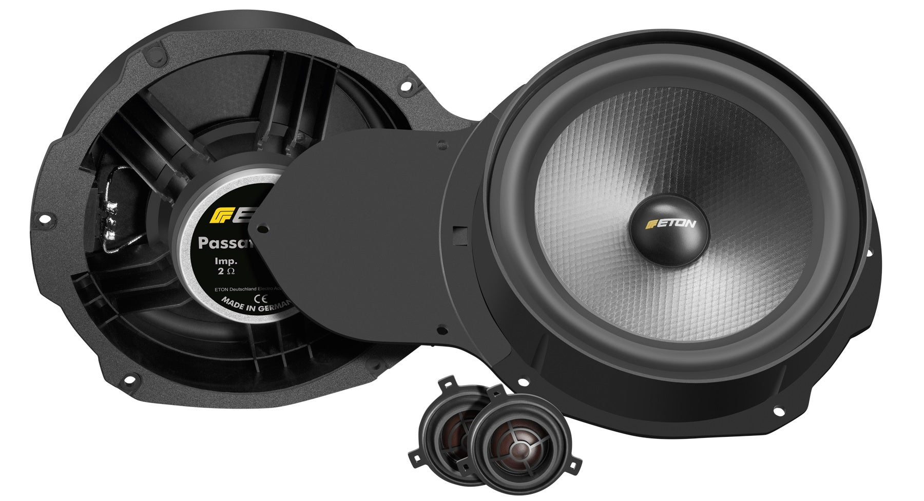 ETON UG VW PASSAT 3C F2.2 18cm (6.75") 2-Way Component Speaker System 80 Watt