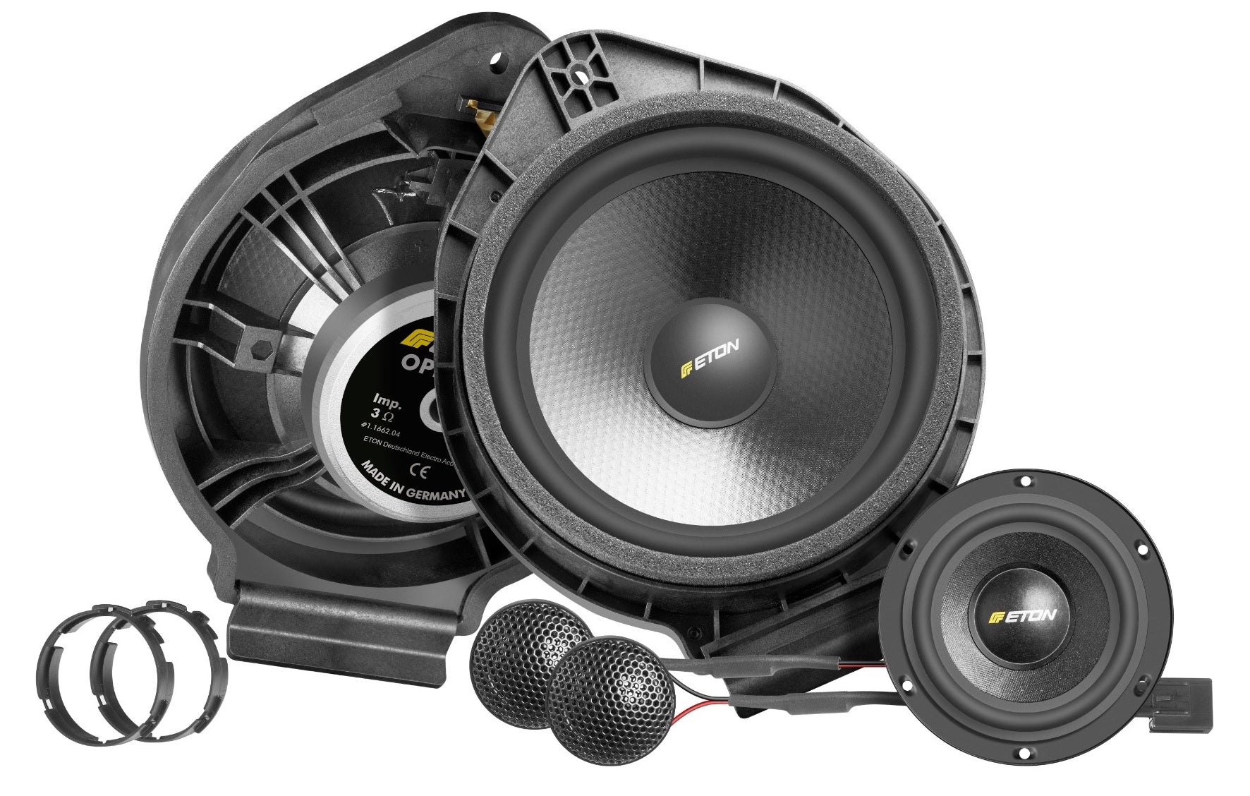 ETON UG OPEL/VAUXHALL F2.1 16.5cm (6.5") 2-Way Component Speaker System 80 Watt