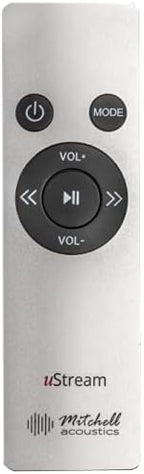 Mitchell Acoustics uStream One True Wireless Bluetooth Speaker System - Black