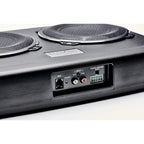 In Phase USW12 active 600watt underseat subwoofer enclosure with dual 6" bass drivers built in amplifier