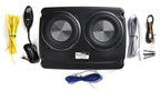 In Phase USW12 active 600watt underseat subwoofer enclosure with dual 6" bass drivers built in amplifier