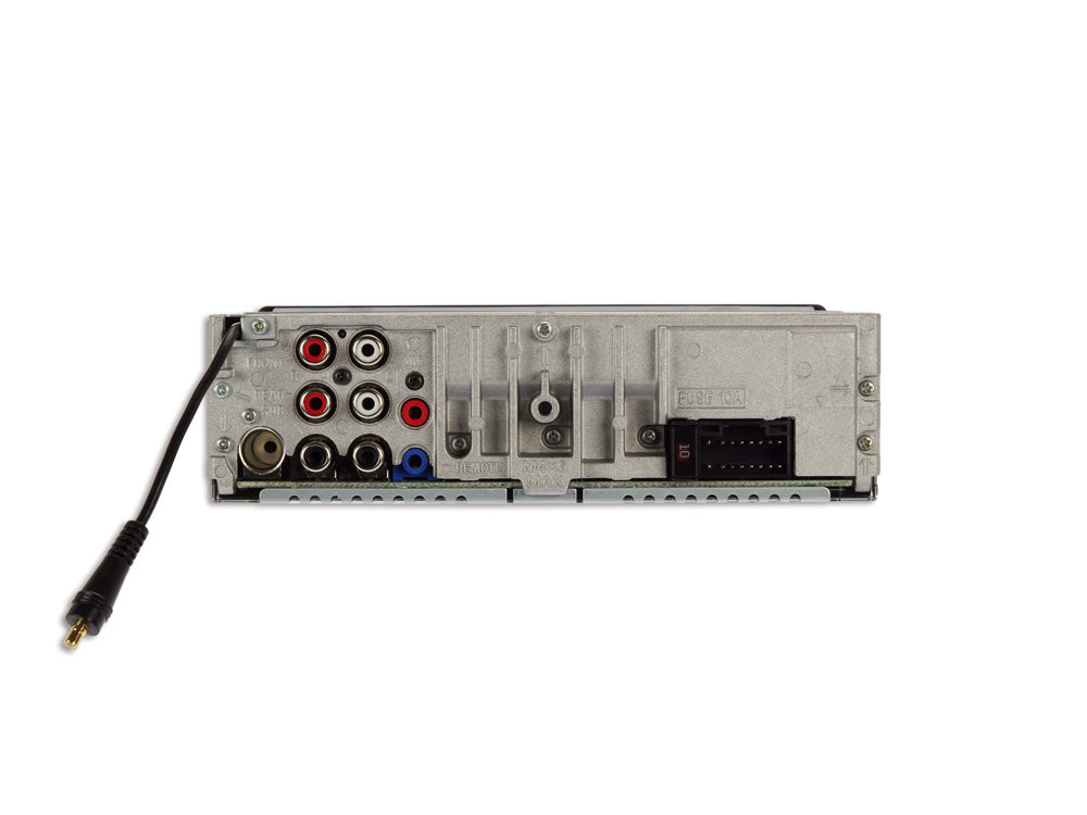 Alpine UTE-204DAB Mechless Android USB / AUX Radio with Variable Illumination, Bluetooth DAB Antenna