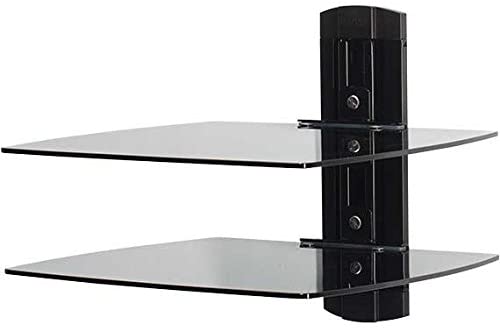 SANUS VF3012 On-Wall Component Shelving Single-Column with two shelves