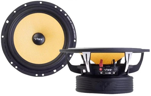VIBE BA6MW-V4 Blackair 6.5" Mid-Woofer Speakers 420 Watts 140WRMS Pair