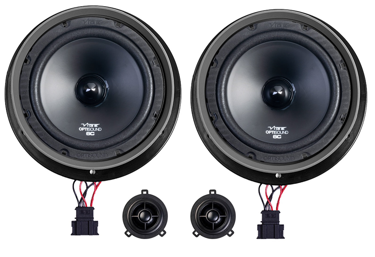 Vibe OPTIVWT6-V9 6.5" Custom Volkswagen T6 360w Upgrade Speakers
