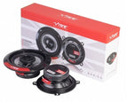 Vibe PULSE 5-V3 -.5.25" 16.5cm Coaxial 150W Car Speakers w/ Steel Mesh Grill