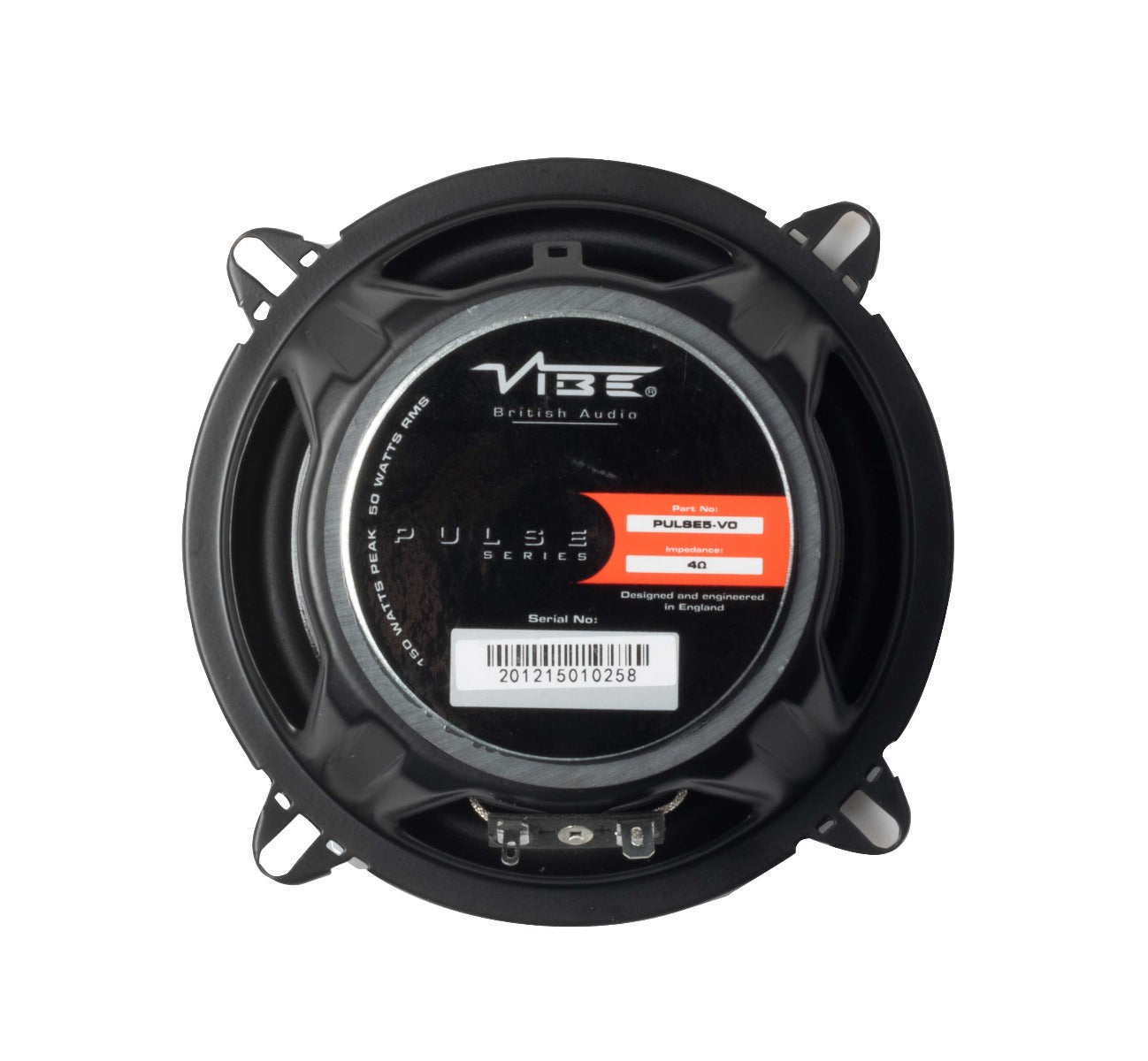 Vibe PULSE 5-V3 -.5.25" 16.5cm Coaxial 150W Car Speakers w/ Steel Mesh Grill