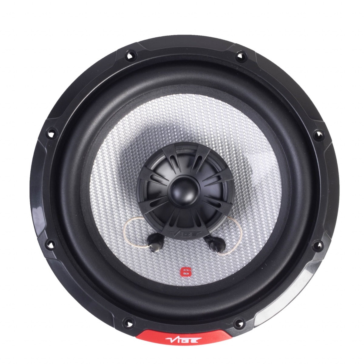 Vibe PULSE 6-V3 - 6.5" 16.5cm Coaxial 180W Car Speakers w/ Steel Mesh Grill