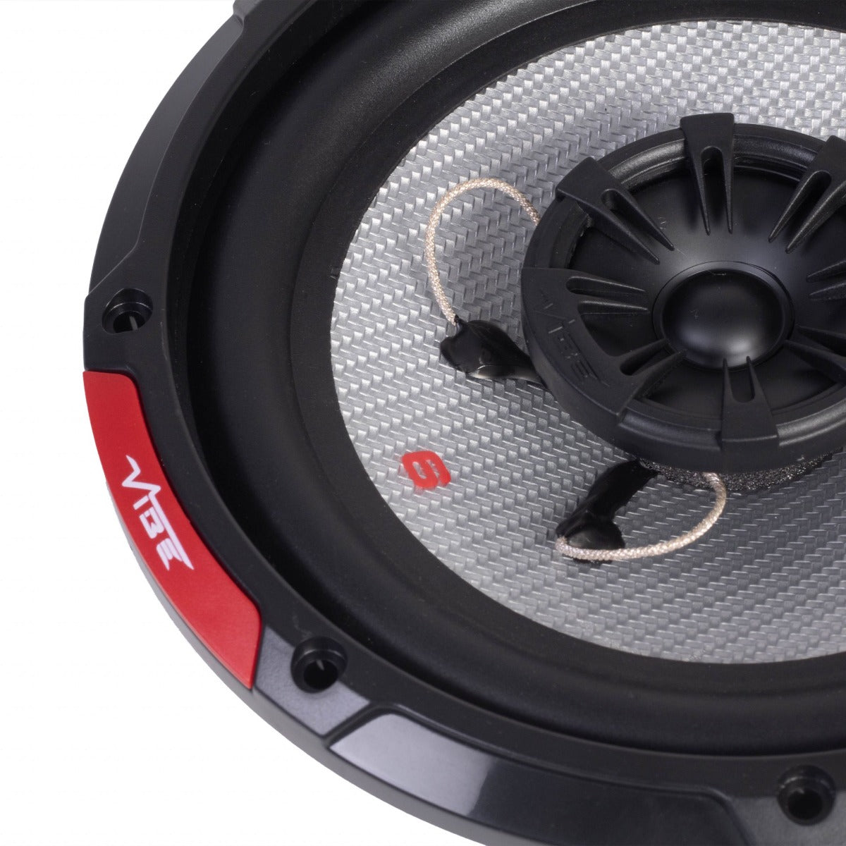 Vibe PULSE 6-V3 - 6.5" 16.5cm Coaxial 180W Car Speakers w/ Steel Mesh Grill