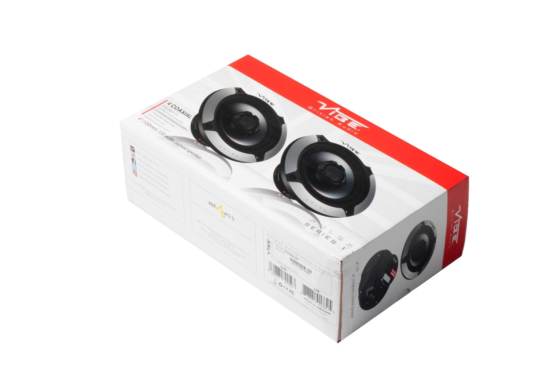 Vibe PULSE 4-V0 - 45"  13cm Coaxial 240w Car Speakers