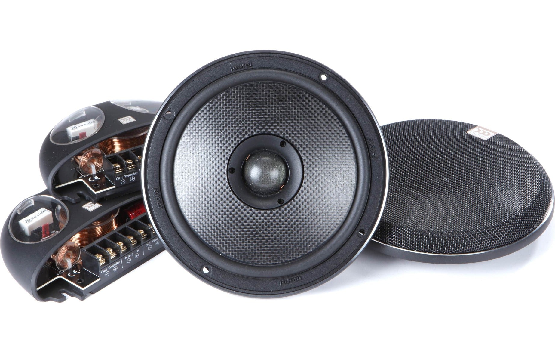 Morel Virtus Nano Carbon Integra 62 Integra Series 2-Way 120W RMS Component Speakers System