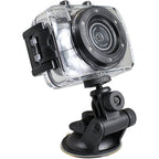 Volkano VK-100000-BK Excite Series HD 720P Recording, 1.7" Screen, Waterproof Action Camera