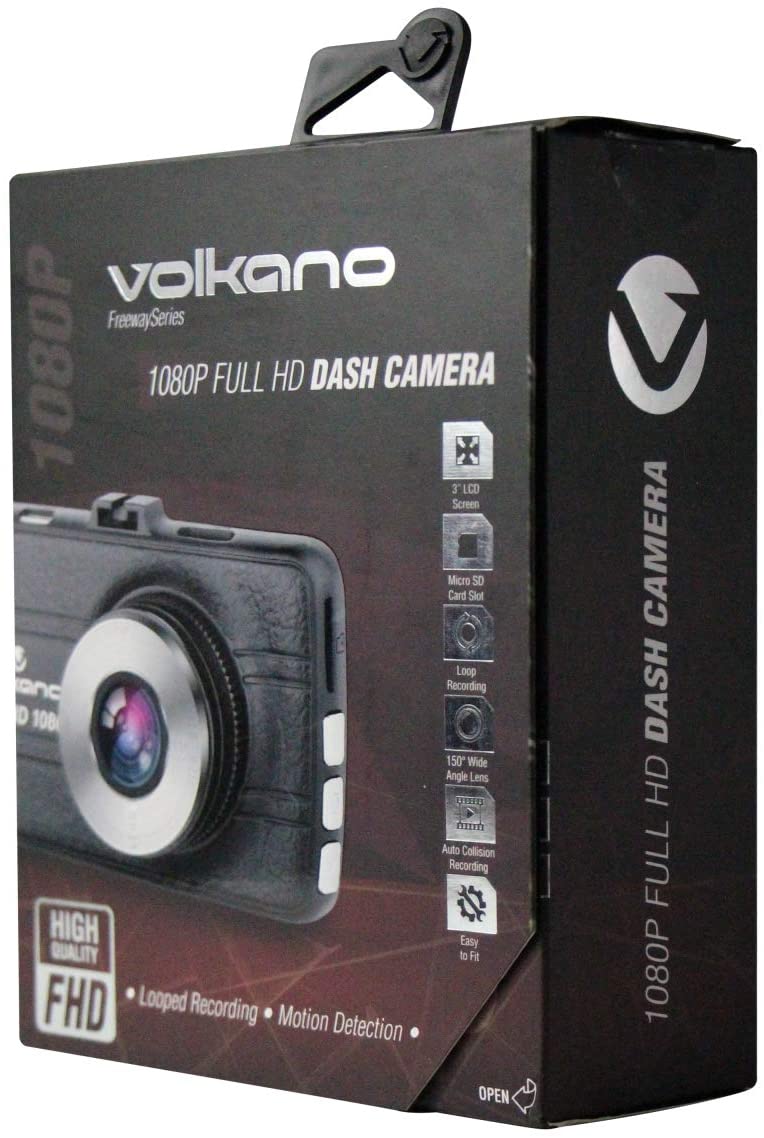 VOLKANO VK-10008 Freeway Series Full HD 1080p DashCam