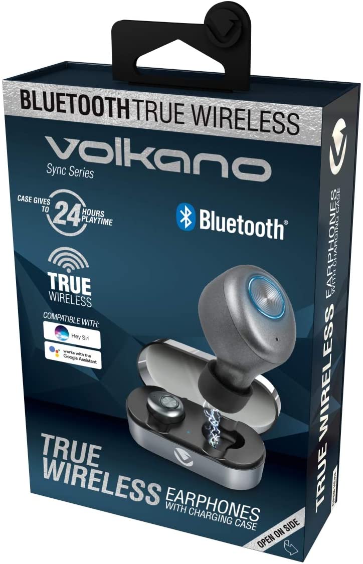 Volkano Sync Series TWS True Wireless Bluetooth Earbuds With Microphone & Call Function