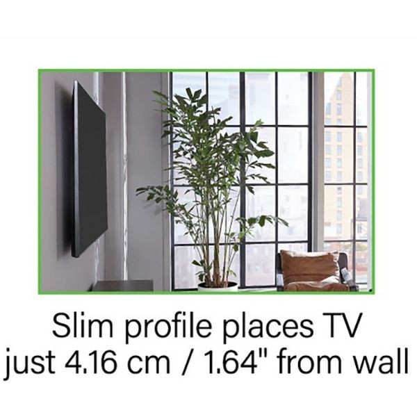 SANUS VLFS820-B2 Large Super Slim Full Motion Mount for 40"-90" Screens Up To 125 Lbs