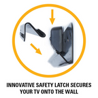 SANUS VLL61-B2 SimplySafe Mounting Kit for TV 47 - 80-Inch