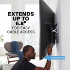 SANUS VLT7-B2 Advanced Tilt and Swivel 4D Premium TV Wall Mount for TVs up to 90"