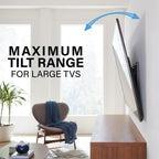 SANUS VLT7-B2 Advanced Tilt and Swivel 4D Premium TV Wall Mount for TVs up to 90"