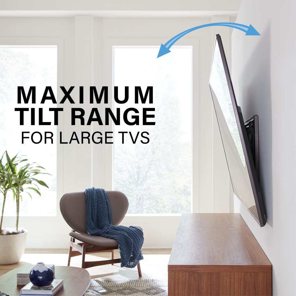 SANUS VLT7-B2 Advanced Tilt and Swivel 4D Premium TV Wall Mount for TVs up to 90"
