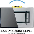 SANUS VLT7-B2 Advanced Tilt and Swivel 4D Premium TV Wall Mount for TVs up to 90"