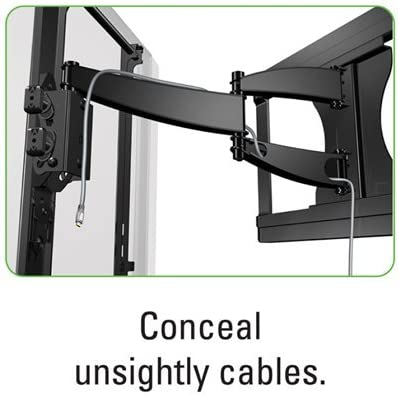 SANUS VMF620-B2 Premium Series Full-Motion+ Mount for 40" - 55" Screens Black