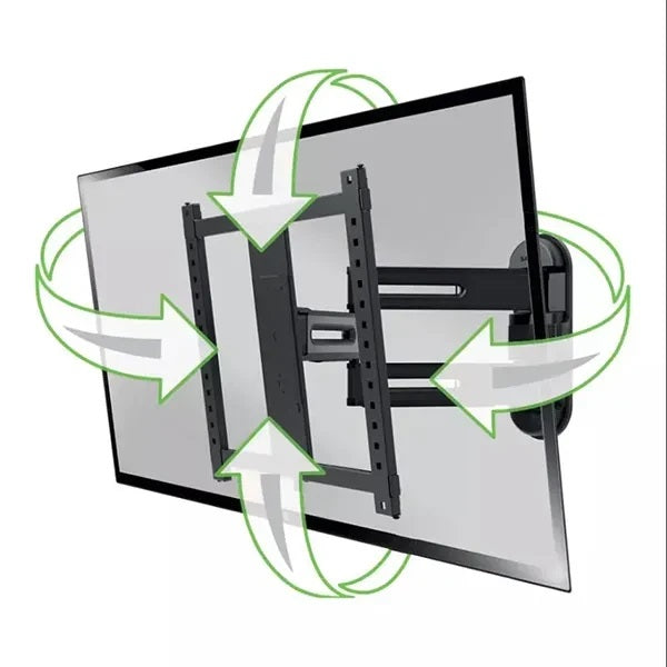 SANUS VMF822-B2 Full-Motion 4D + Shift™ TV Wall Mount for TVs 32"-65" - Black