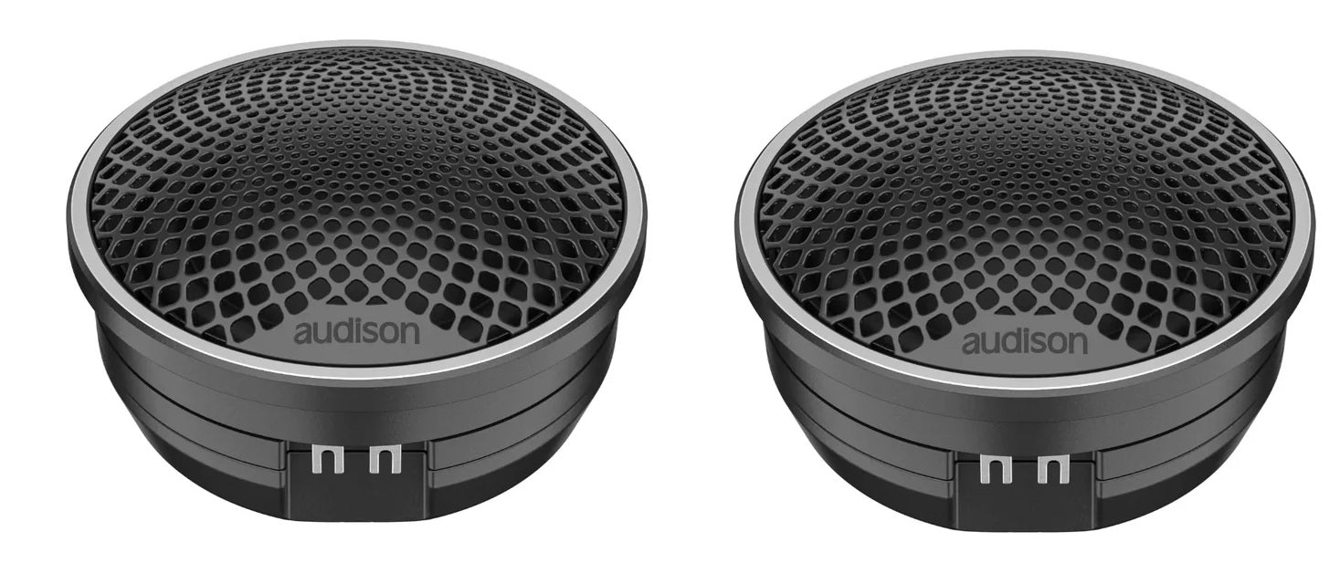 Audison Voce II AV 1.1 II Tetolon Soft Dome Component Hi-Res Tweeters 180W Max