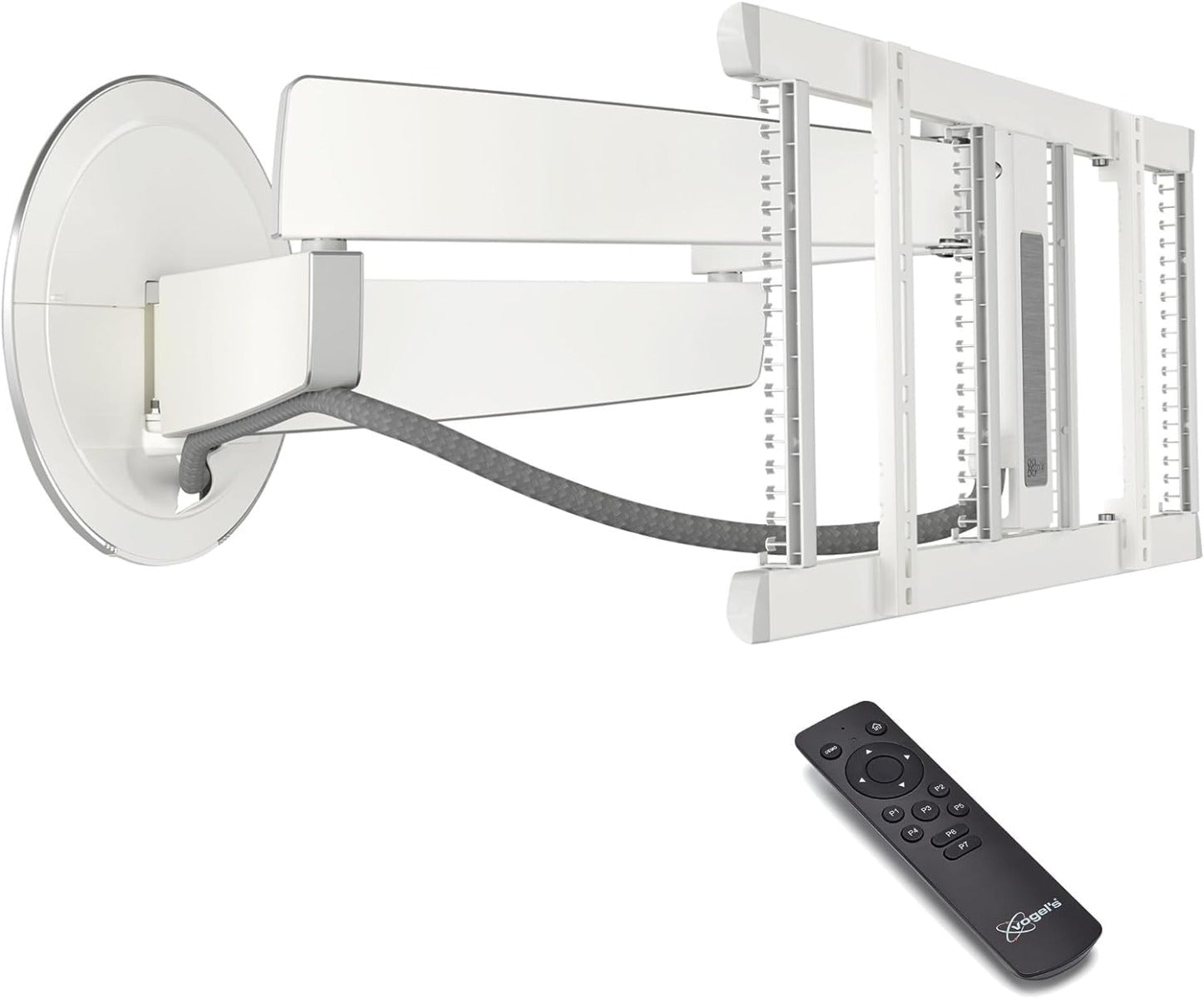 Vogels Signature TVM7675 Electric Swivelling TV Wall Mount Bracket in White