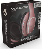 Volkano Phonic Series VK2002GD Bluetooth Folding Headphones with Mic