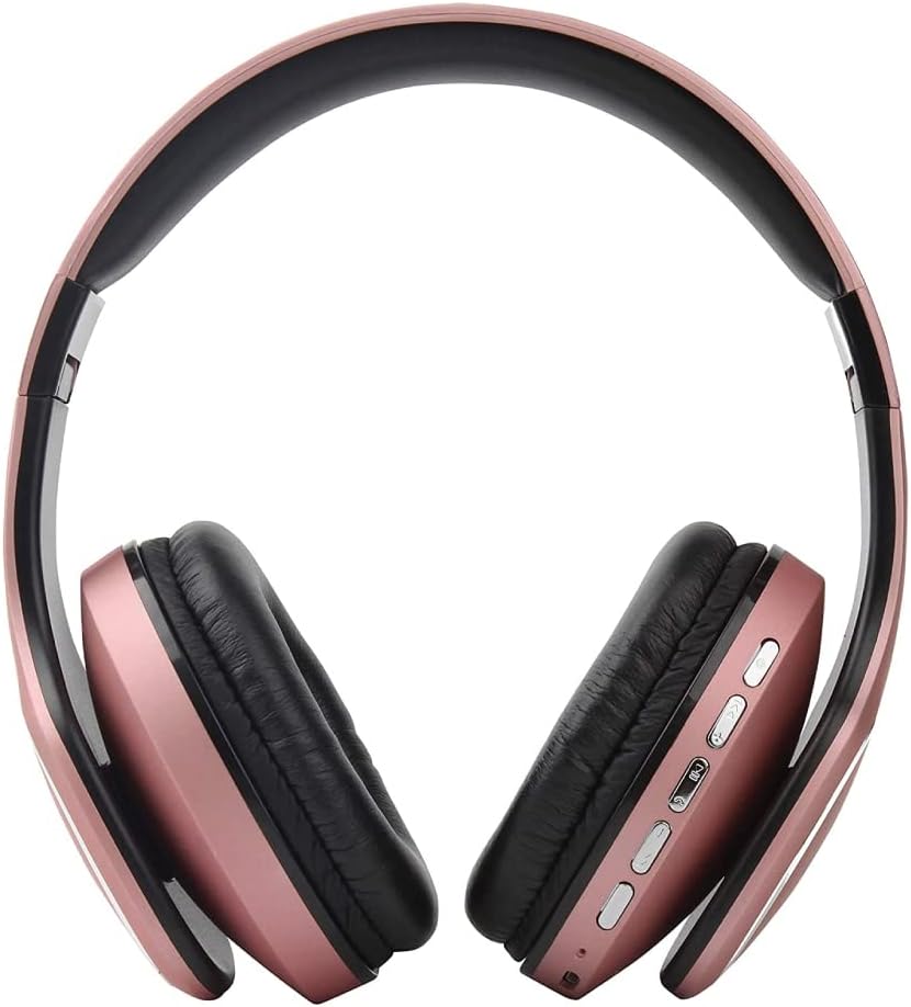 Volkano Phonic Series VK2002GD Bluetooth Folding Headphones with Mic