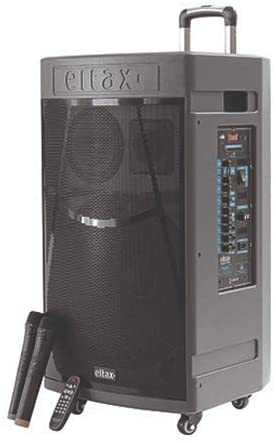 Eltax Voyager BT 15″ Pro 450W Portable Bluetooth Speaker with 2 x Microphones