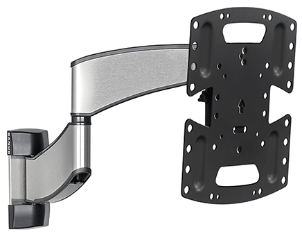 Sanus VSF716-S2 Small Full Motion Mount for TV's up to 40" - Stainless Steel