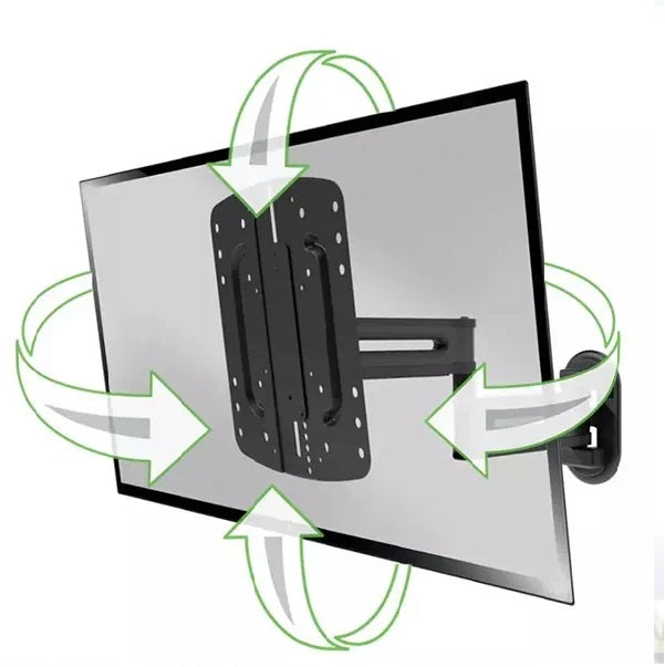 SANUS VSF817-B2 Full-Motion 4D® + Shift™ TV Wall Mount for TVs 19"-43"