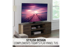 SANUS VSTVS2-B2 Premium XL Swivel TV Pedestal Stand for Screens 40" - 85" (125 lbs)