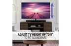 SANUS VSTVS2-B2 Premium XL Swivel TV Pedestal Stand for Screens 40" - 85" (125 lbs)