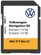 VW V18 (AS) 2023/2024 MIB2 SAT NAV SD CARD 32GB UK & EUROPE