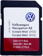 VW SEAT SKODA V12 (AZ) AMUNDSEN + RNS315 SAT NAV SD CARD MAP UK & EUROPE 2021