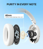 EDIFIER W800BT SE Wireless Bluetooth 4.0 35 Hours Playback Headphones - White