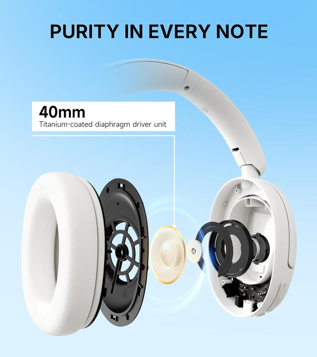 EDIFIER W800BT SE Wireless Bluetooth 4.0 35 Hours Playback Headphones -  Grey