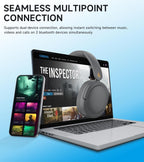 EDIFIER W800BT Pro Wireless Headphones with Active Noise Cancellation - Grey