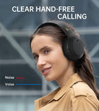EDIFIER W820NB Active Noise Cancelling Bluetooth Stereo Hi-Res Headphones  - Black