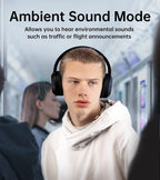 EDIFIER W820NB Active Noise Cancelling Bluetooth Stereo Hi-Res Headphones - GREY
