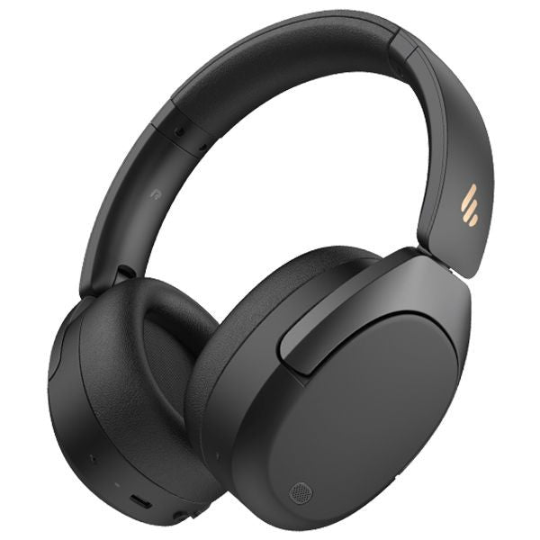 EDIFIER Wireless Bluetooth Over-Ear Active Noise Cancelation Headphones - Black