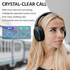 EDIFIER Wireless Bluetooth Over-Ear Active Noise Cancelation Headphones - Black