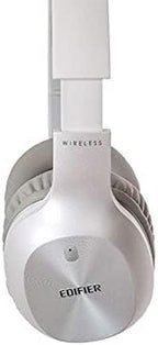 EDIFIER Wireless Bluetooth Over-Ear Active Noise Cancelation Headphones - White